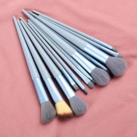 13 Pcs Synthetic Makeup Brushes Set Reusable Soft Blending