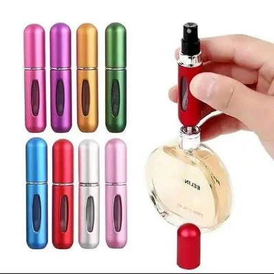 Reusable Travel Perfume Refiller Metal Multicolor